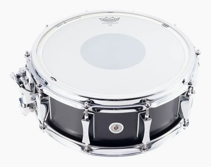 Sonor 14"x5,25" Signature G.Harrison, vue de près, de face