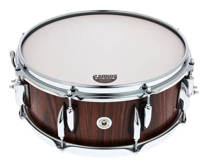 Sonor 14"x5,75" Vintage Snare Rosew., vue de dessus, photo 4