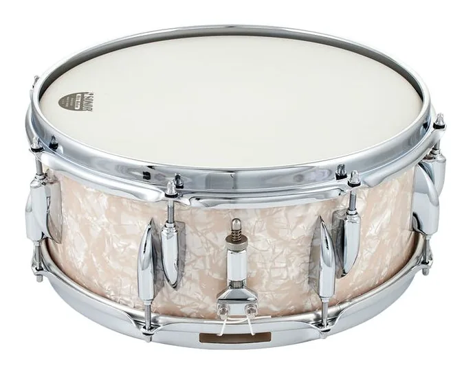 Sonor 14"x5,75" Vintage Snare VP, vue de près, photo 2