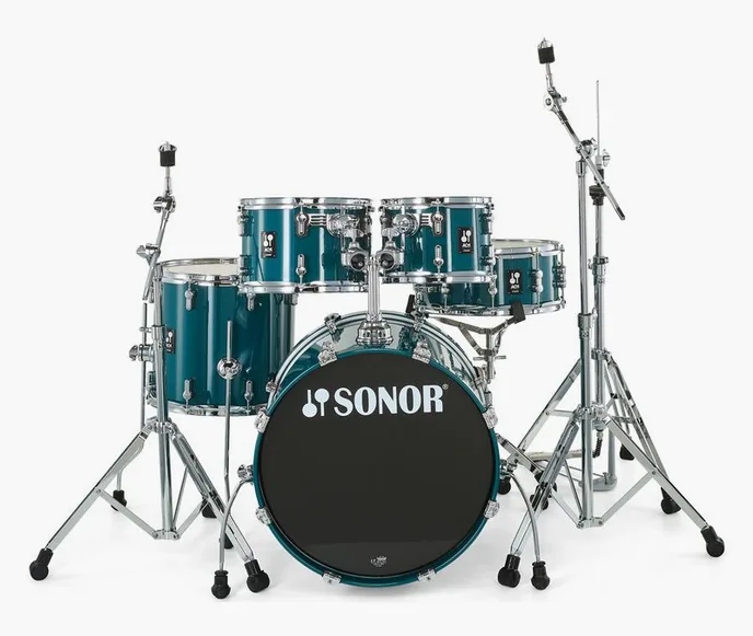 Sonor AQ1 Studio Set Caribbean Blue, sur fond neutre, photo 2