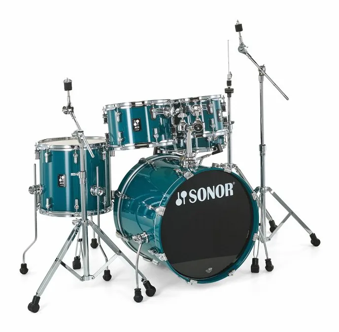 Sonor AQ1 Studio Set Caribbean Blue, vue de face, photo 3