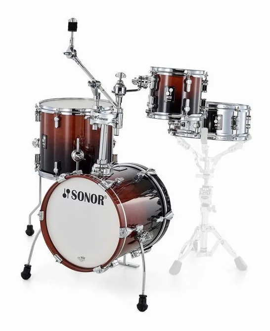 Sonor AQ2 Martini Set BRF, de face sur fond neutre