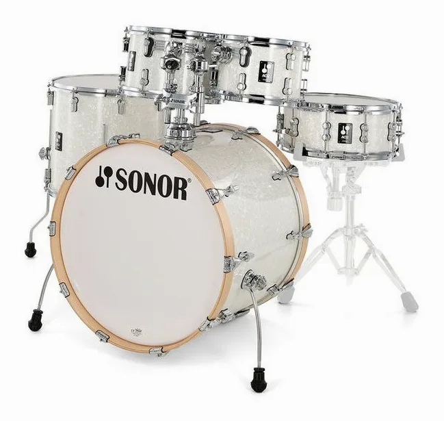 Sonor AQ2 Stage Set WHP, de face sur fond neutre
