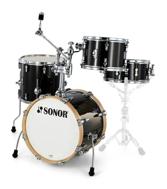 Sonor AQX Jazz Set BMS, de face sur fond neutre