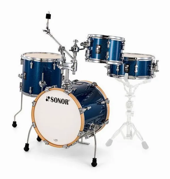 Sonor AQX Jungle Set BOS, vue de près, de face