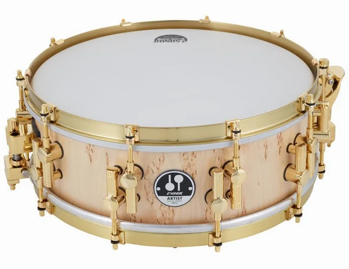 Sonor AS 12 1405 MB Artist Snare, vue de près, de face