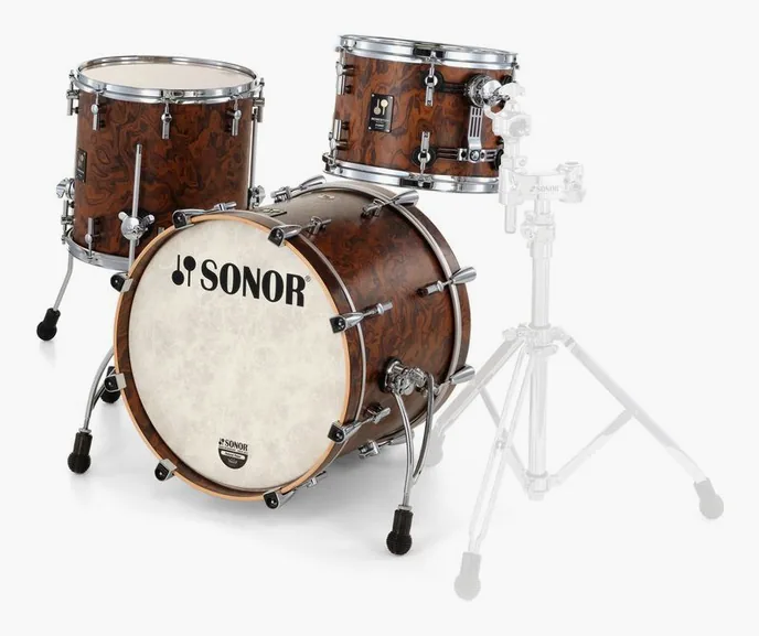 Sonor MOMENTUM 318 Beech Set CBU, sur fond neutre