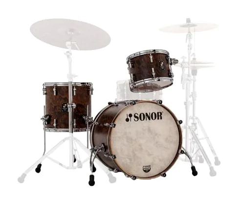 Sonor MOMENTUM 320 Beech Set CBU, de face sur fond neutre
