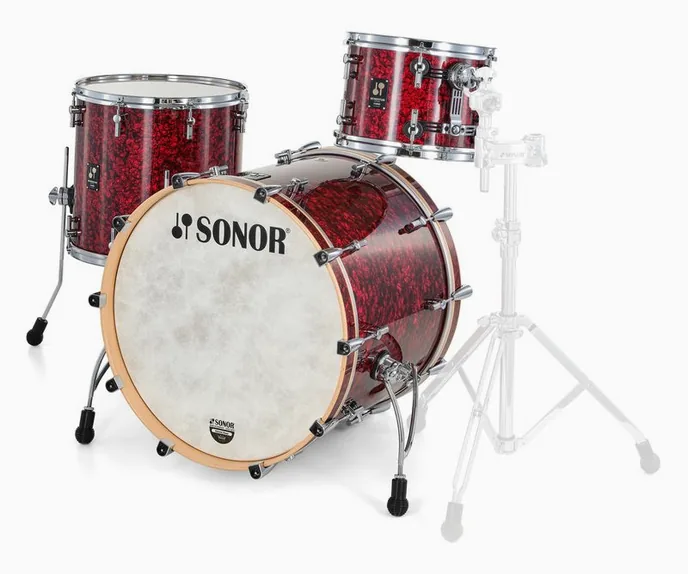 Sonor MOMENTUM 322 Beech Set REP, vue de près, de face