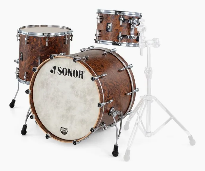 Sonor MOMENTUM 322 Maple Set CBU, sur fond neutre