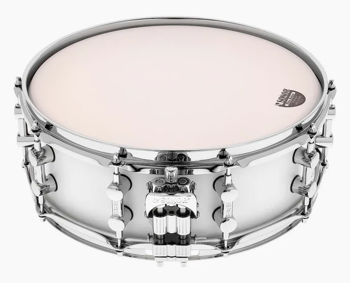 Sonor SQ1 14"x5" Snare SP White, vue de trois quarts, photo 2