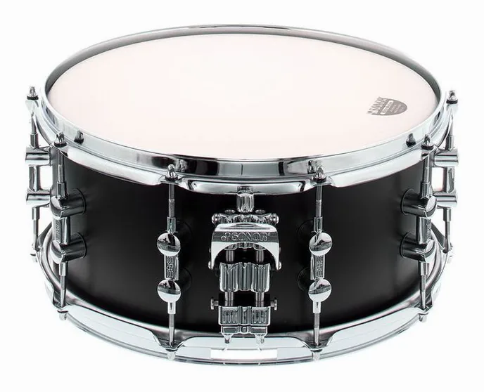 Sonor SQ1 14"x6,5" Snare GT Black, vue de trois quarts, photo 3