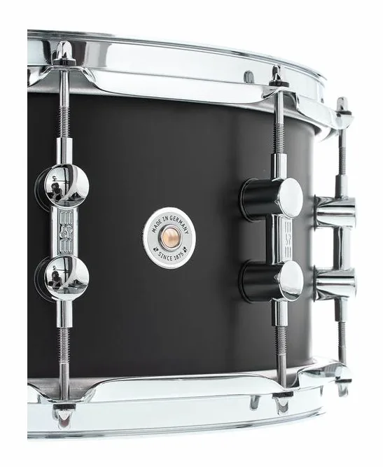 Sonor SQ1 14"x6,5" Snare GT Black, vue de trois quarts, photo 4