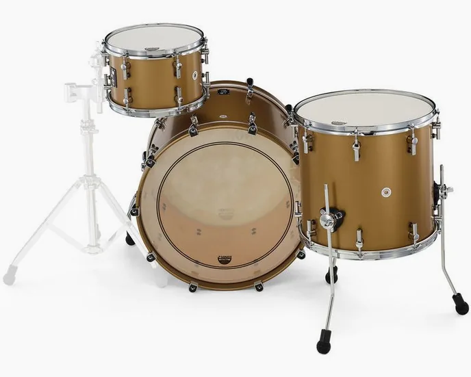 Sonor SQ1 Studio GT Satin Gold Metal, vue de près, photo 4