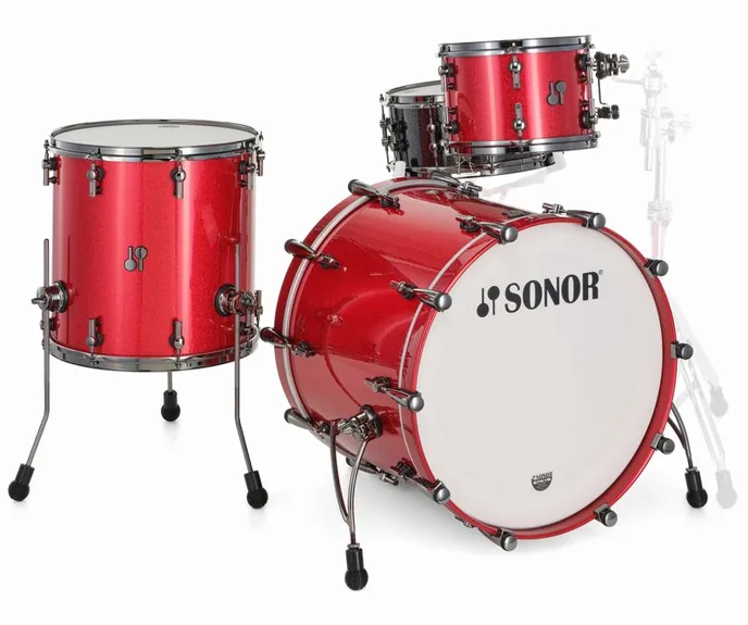 Sonor SQ2 Birch Red Sparkle, vue de près, photo 3
