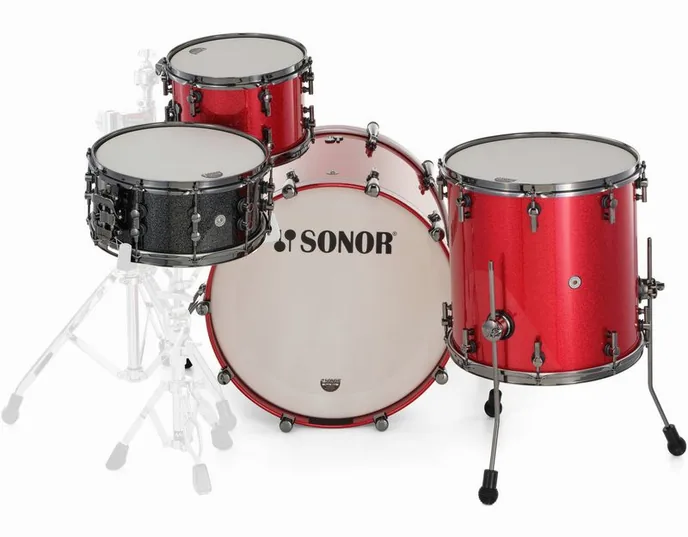 Sonor SQ2 Birch Red Sparkle, vue de près, photo 4