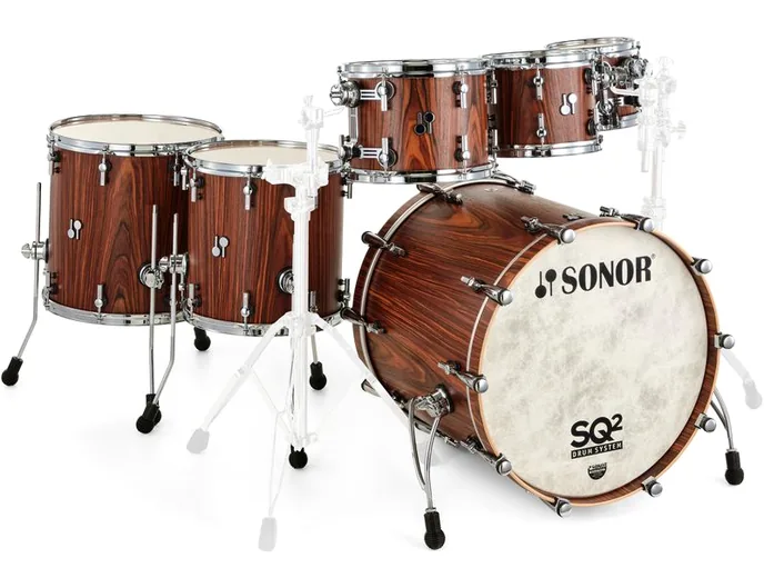 Sonor SQ2 Rock Palisander Replica, sur fond neutre, photo 3