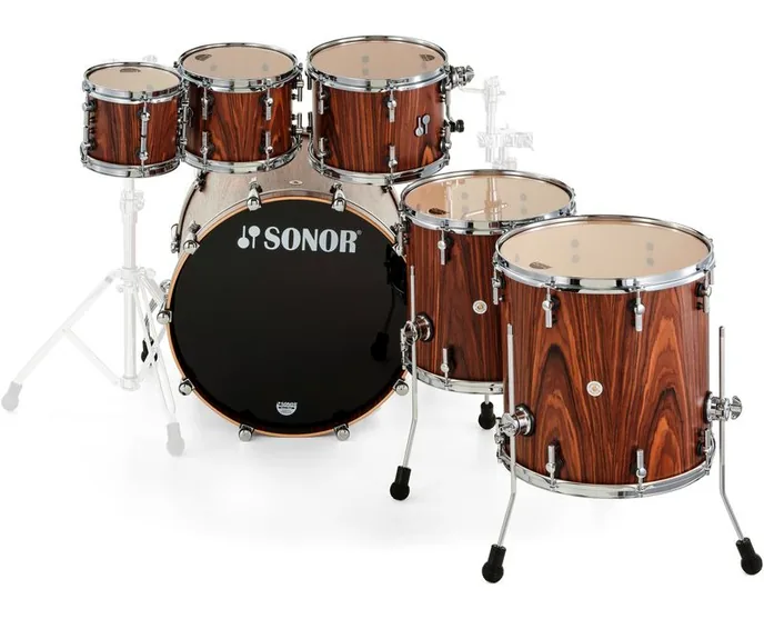 Sonor SQ2 Rock Palisander Replica, sur fond neutre, photo 4