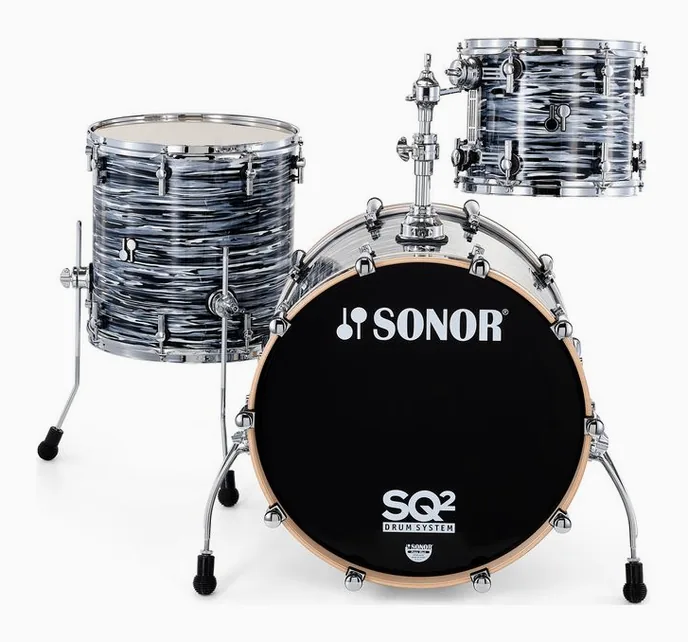 Sonor SQ2 Set 1up1down Blue Oyster, vue de profil, photo 2