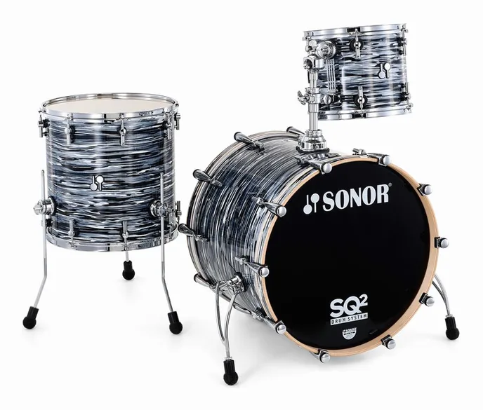 Sonor SQ2 Set 1up1down Blue Oyster, vue de trois quarts, photo 3
