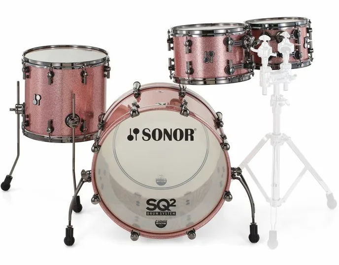 Sonor SQ2 Set 20 Beech Copper Spkl., vue de face, photo 2