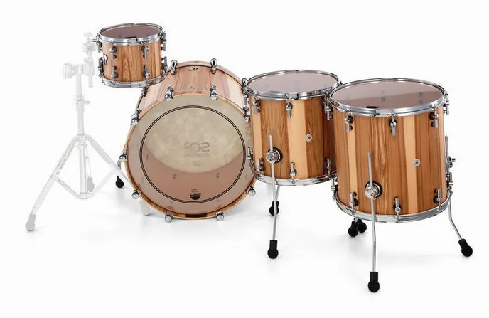 Sonor SQ2 Set Beech American Walnut, vue de trois quarts, photo 4