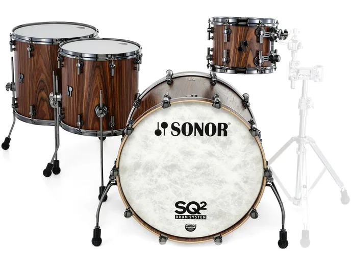 Sonor SQ2 Shell Set Beech Vintage, vue de dessus, photo 2