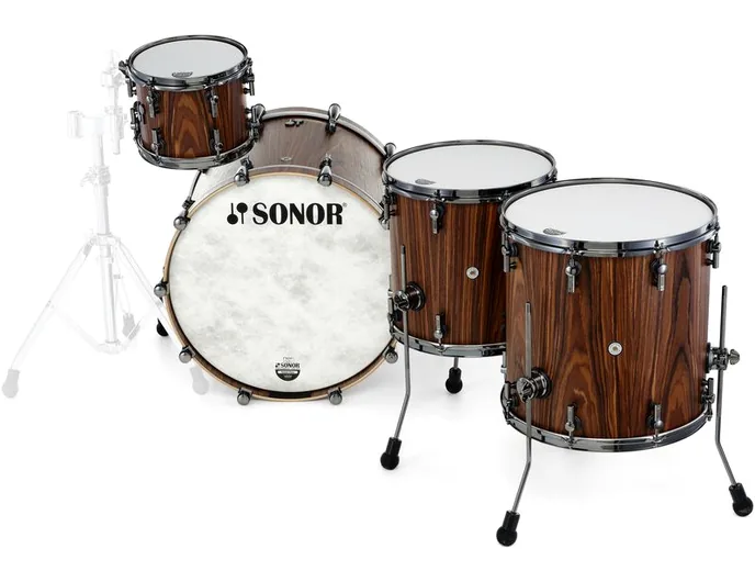 Sonor SQ2 Shell Set Beech Vintage, vue de profil, photo 4