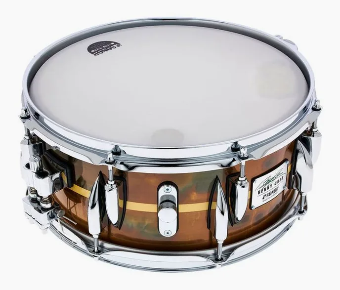 Sonor SSD 13"x5,75" Brass BG 2.0, vue de dessus, photo 2