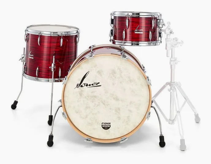 Sonor Vintage Series Three20 Red, vue de face, photo 2