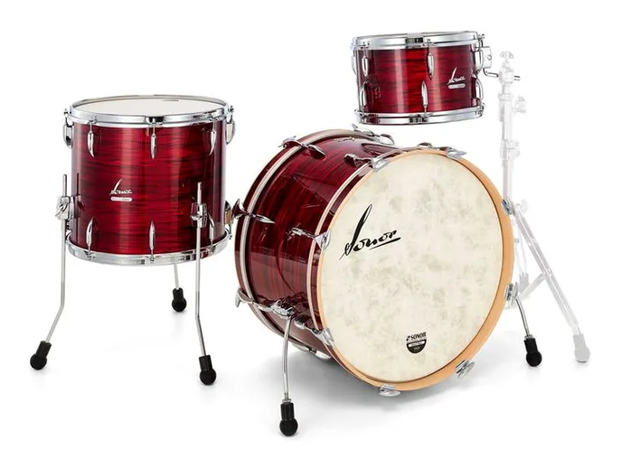 Sonor Vintage Series Three20 Red, vue de profil, photo 3