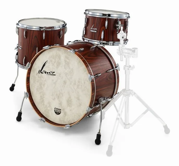 Sonor Vintage Three20 Rosewood NM, de face sur fond neutre