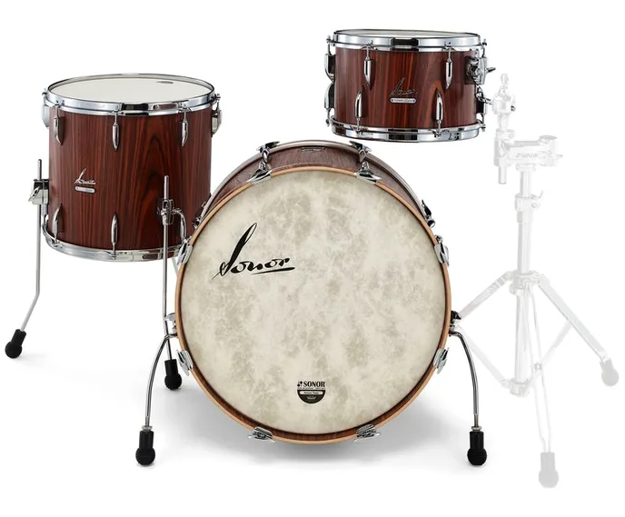 Sonor Vintage Three20 Rosewood NM, vue de trois quarts, photo 2