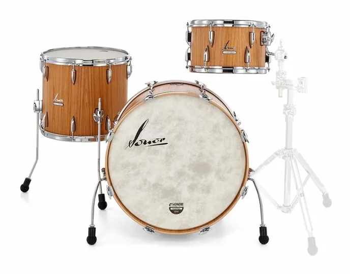 Sonor Vintage Three20 Teak NM, sur fond neutre, photo 2