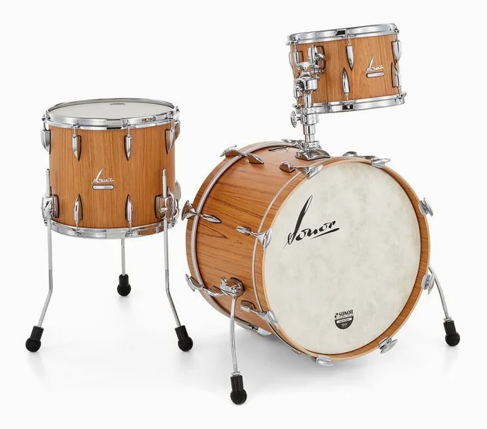 Sonor Vintage Three20 Teak WM, vue de profil, photo 3