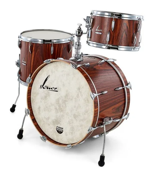 Sonor Vintage Three22 Rosewood WM, de face sur fond neutre