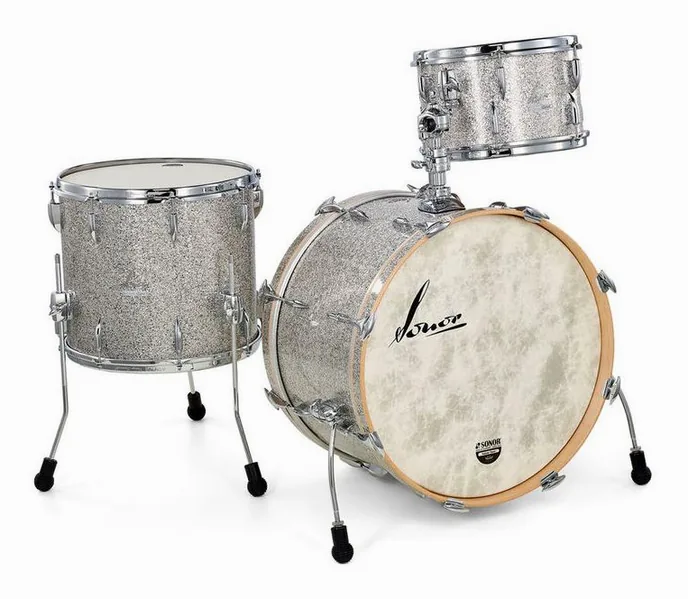 Sonor Vintage Three22 Silver WM, vue de face, photo 3
