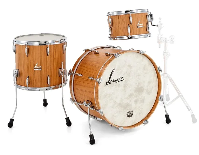 Sonor Vintage Three22 Teak NM, sur fond neutre, photo 3