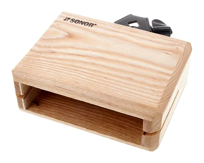 Sonor WB M Wood Block Medium, de face sur fond neutre