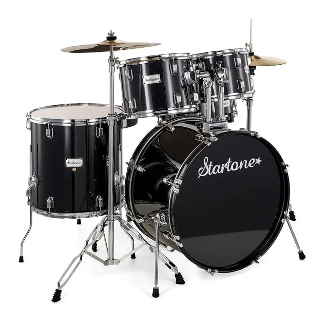 Startone Star Drum Set Standard -BK, vue de face, photo 3