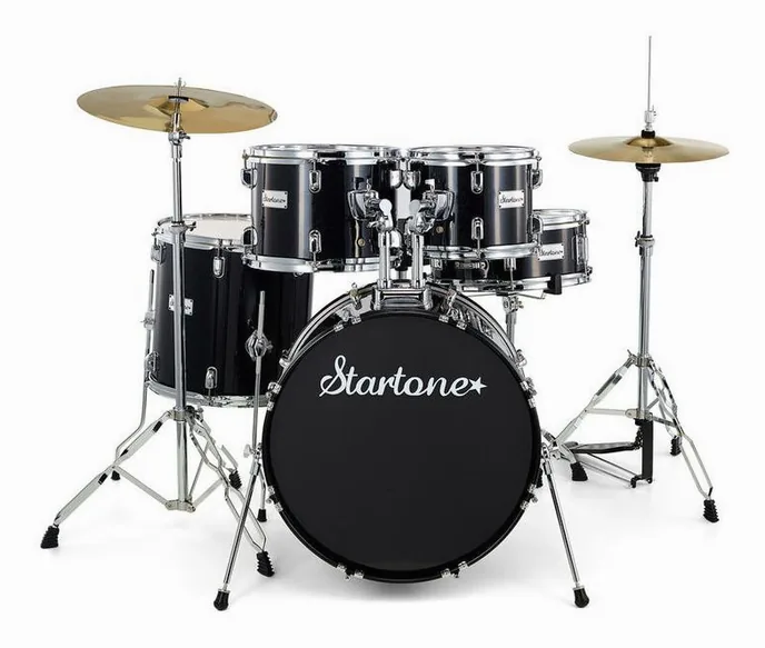 Startone Star Drum Set Studio -BK, vue de près, photo 2