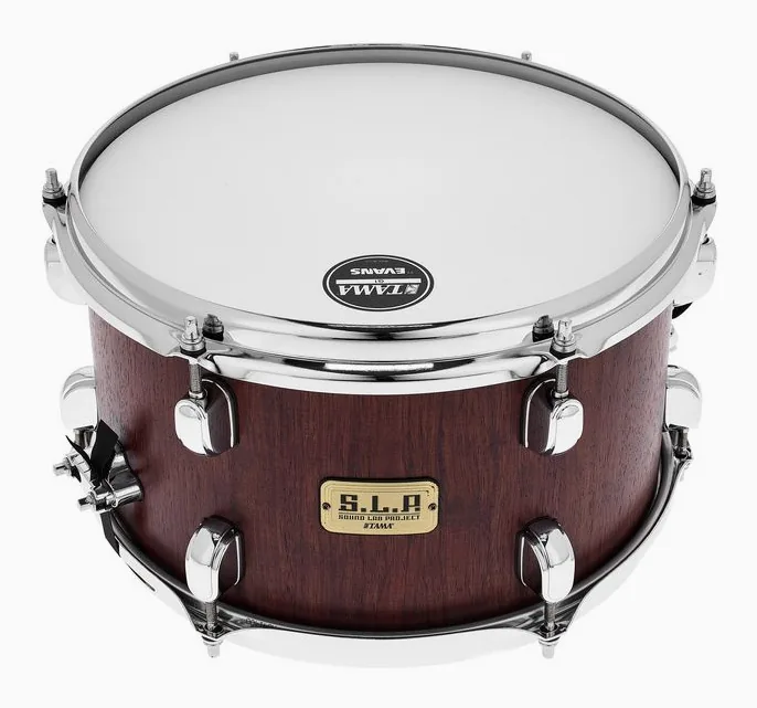 Tama 12"x07" S.L.P. Mod Bubinga, vue de face