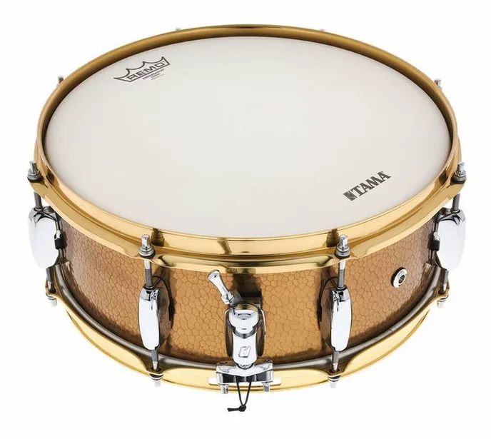 Tama 14"x5,5" Star Reserve Brass, vue de près, photo 2
