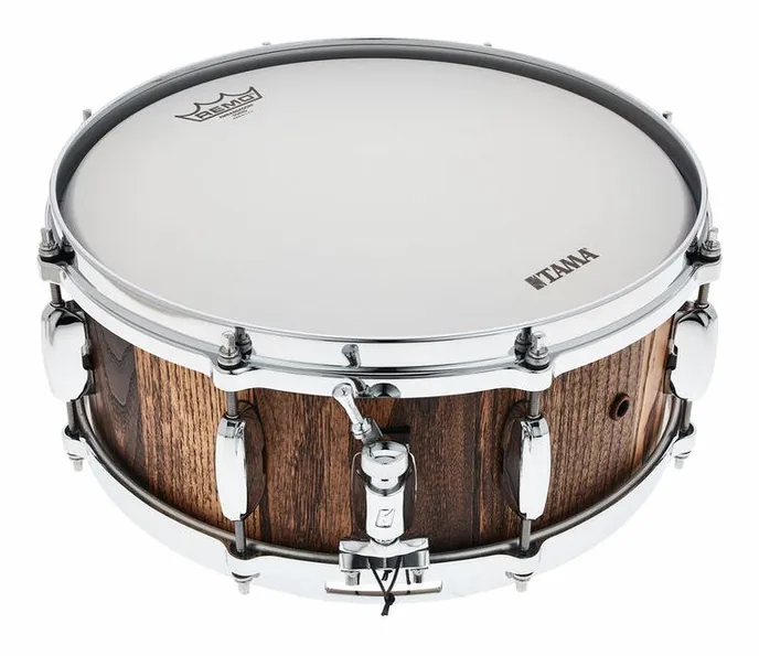 Tama 14"x5,5" Star Walnut Snare RSC, vue de profil, photo 4