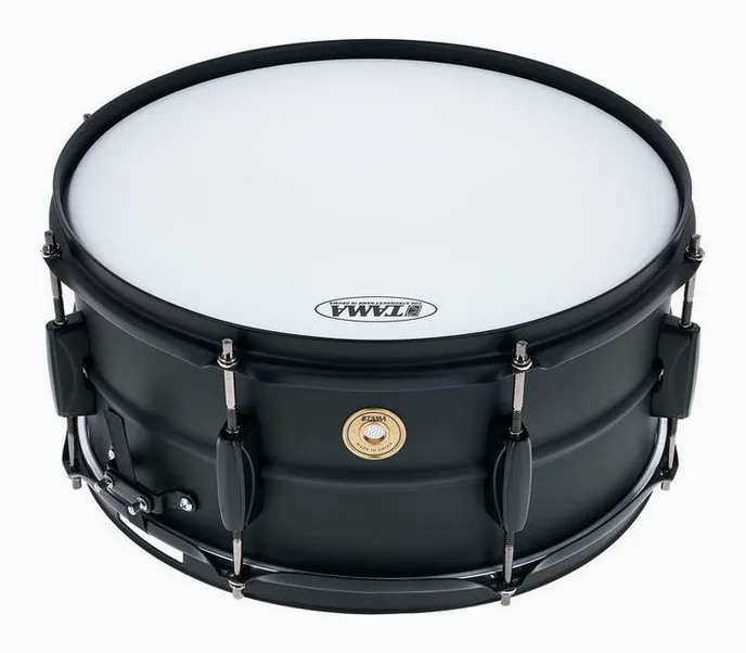 Tama 14"x6,5" Metalworks Bl. Steel, vue de face