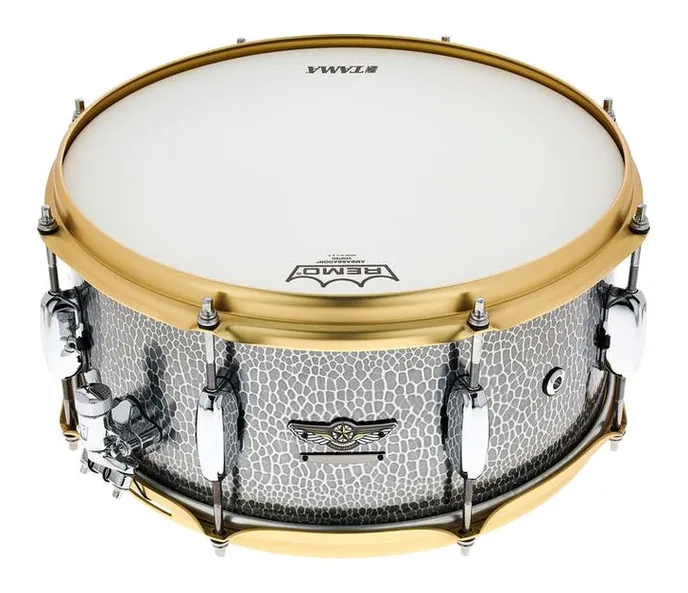 Tama 14"x6,5" Star Reserve Aluminum, vue de face