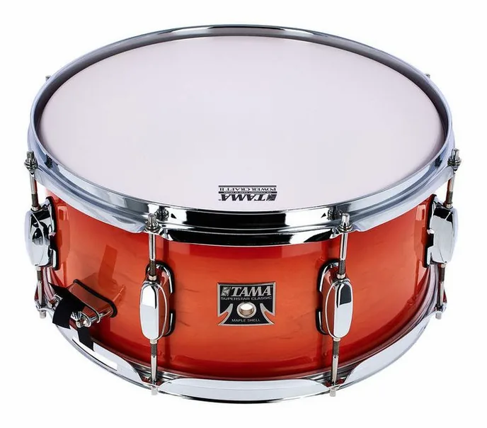 Tama 14"x6,5" Super. Classic SD TLB, sur fond neutre