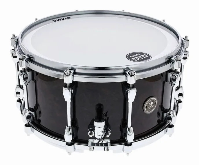 Tama 14"x7" Starphonic Black Walnut, vue de trois quarts, photo 2