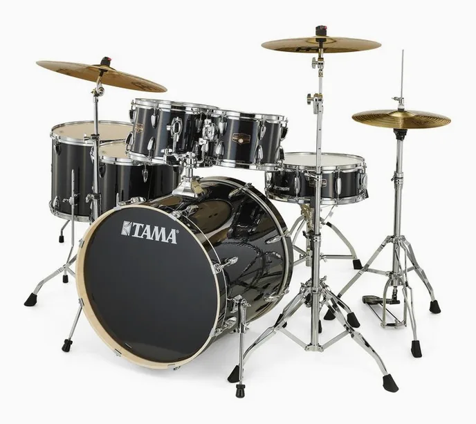 Tama Imperialstar 22" 6pcs -HBK, vue de près, de face