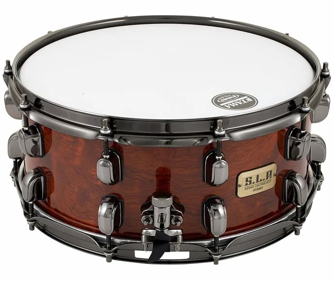 Tama LGB146-NQB Sound Lab Snare, vue de trois quarts, photo 3